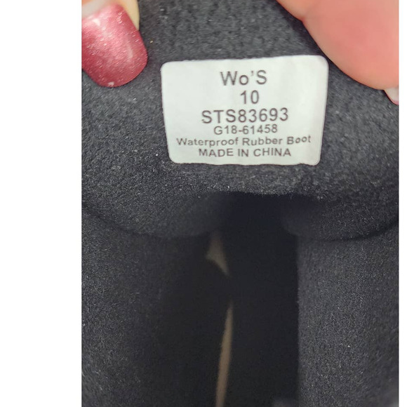 Sperry Top-Sider Women's Gosling Duck Boot, Black Size 10 - Picture 5 of 7